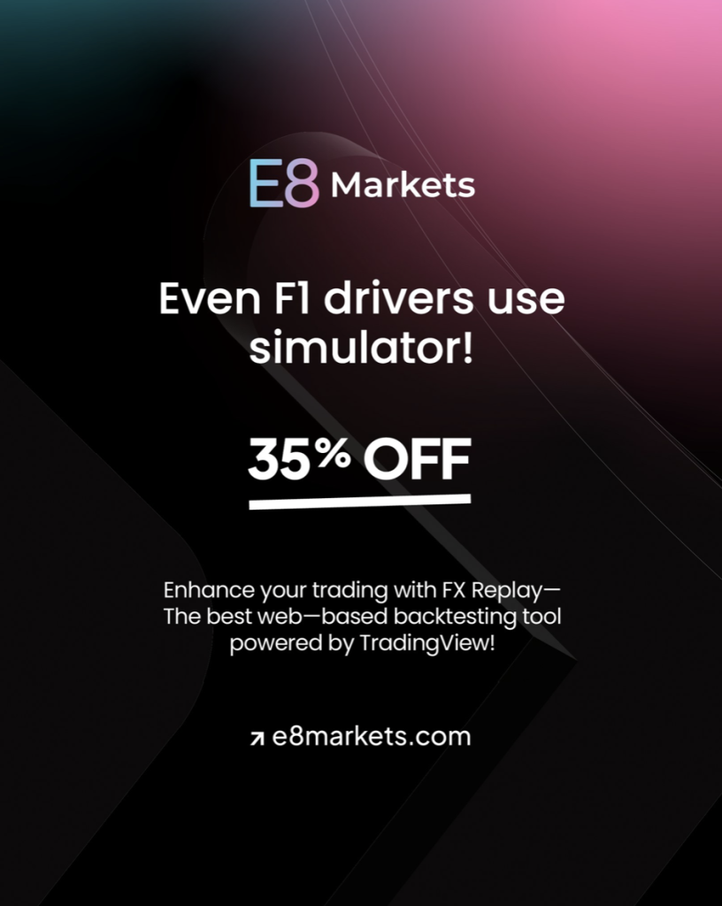 E8 Markets Partners with FxReplay to Offer Exclusive 35% Discount