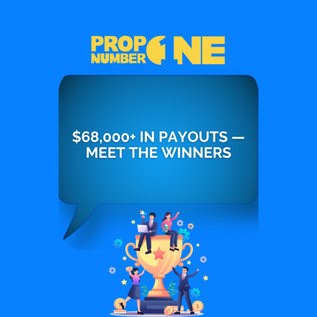 Prop Number One Pays Out Over $68K to Top Traders