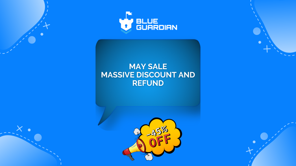 Blue Guardian Launches May Sale Offering Up to 45% Off