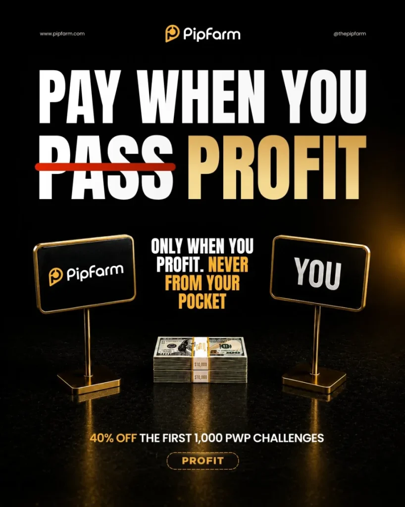 PipFarm Launches Pay With Profits Challenge Funding Model