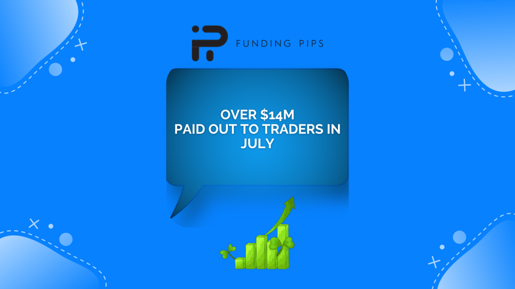 FundingPips Pays Out $14.2M in July Rewards