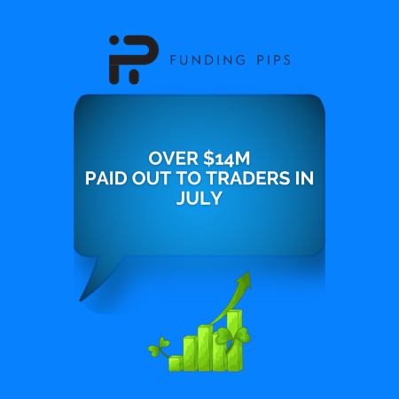 FundingPips Pays Out $14.2M in July Rewards