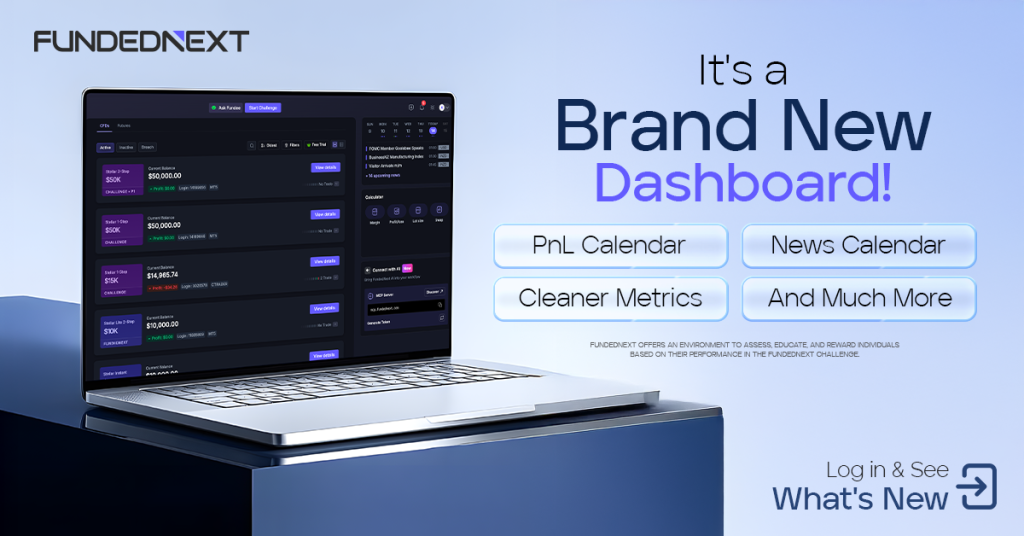 FundedNext Launches Brand New Dashboard With Smarter Tools