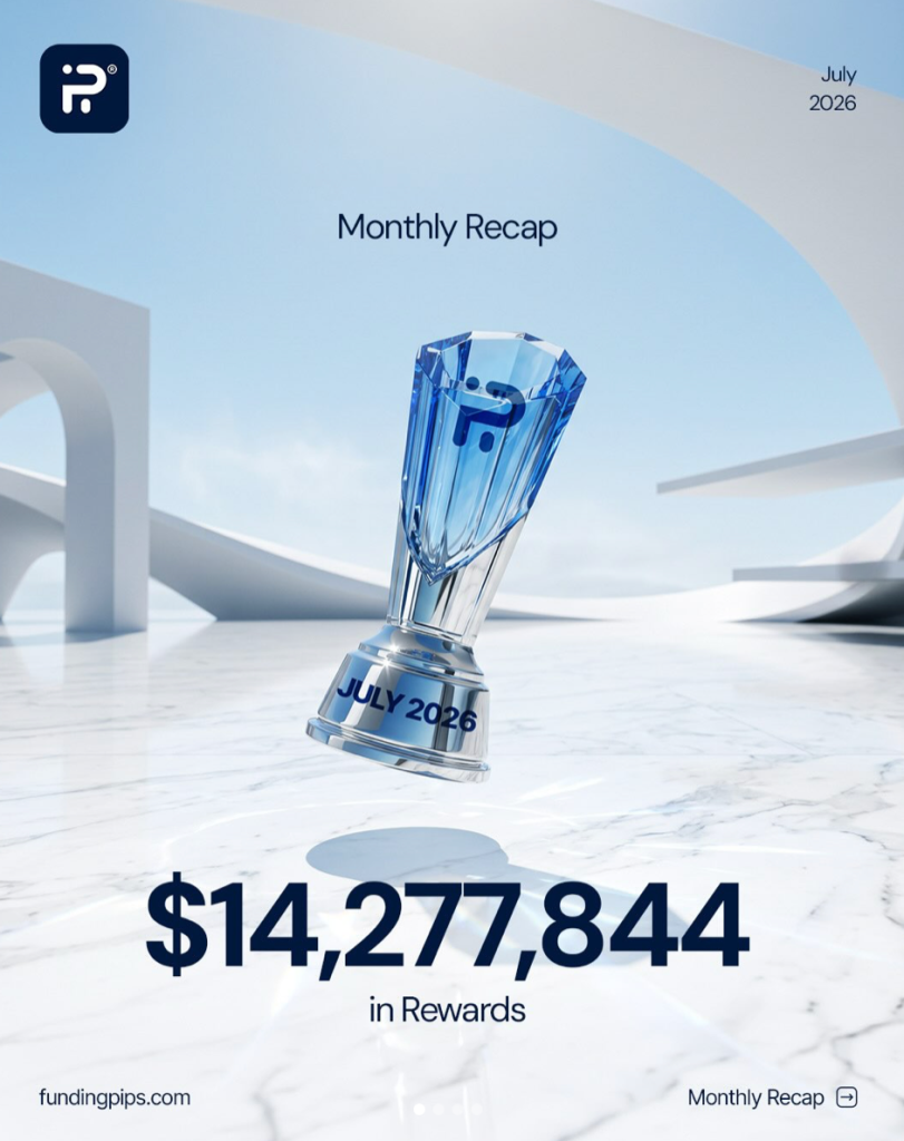 FundingPips Pays Out $14.2M in July Rewards