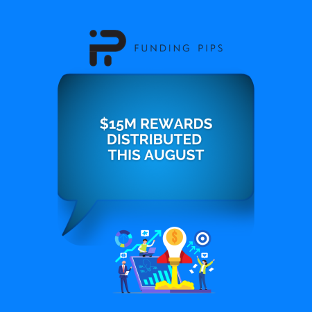 FundingPips Distributes $15.3M in August 2026 Rewards
